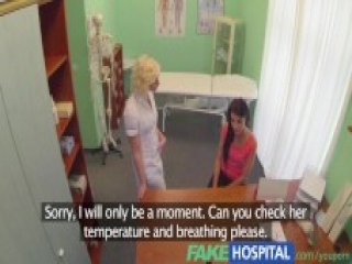 FakeHospital Lucky patient recieves sexual healing treatment from both the doctor and the nurse